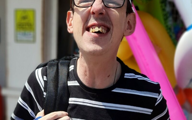 Man smiling