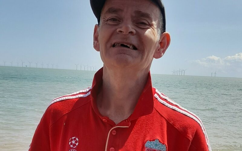 Man smiling
