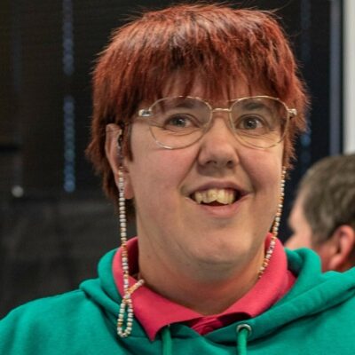 Person smiling