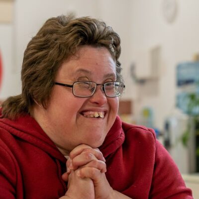 Happy woman
